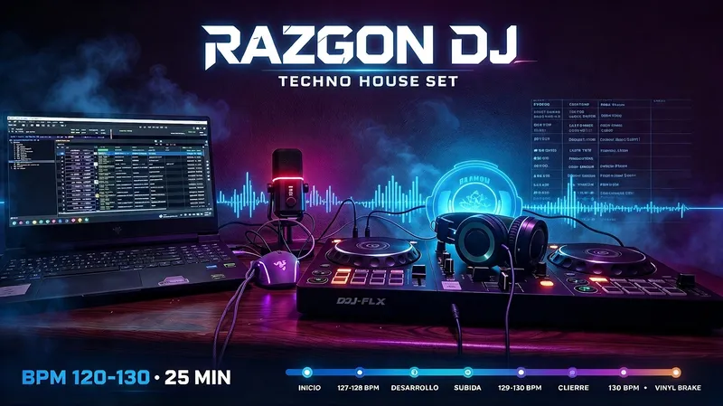 Razgon dj - set techno house